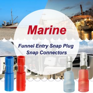 Funnel Entry Snap Plug  Snap Connectors