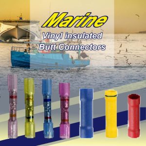 Vinyl insulated Butt Connectors